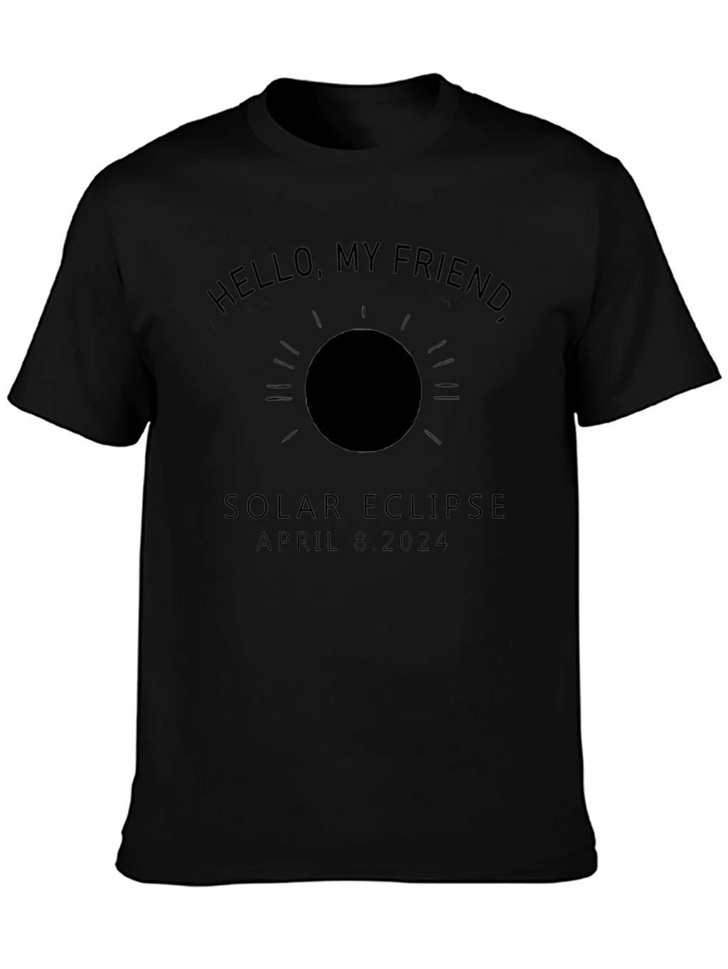 Solar Eclipse April 8 2024 T-Shirt product image 3