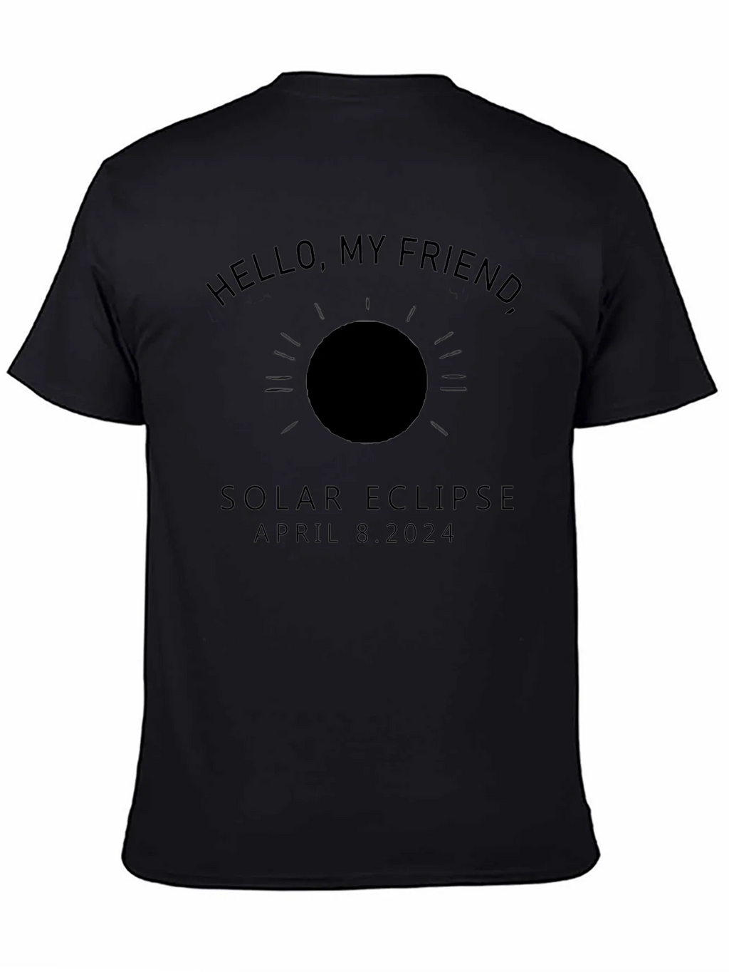 Solar Eclipse April 8 2024 T-Shirt product image 4