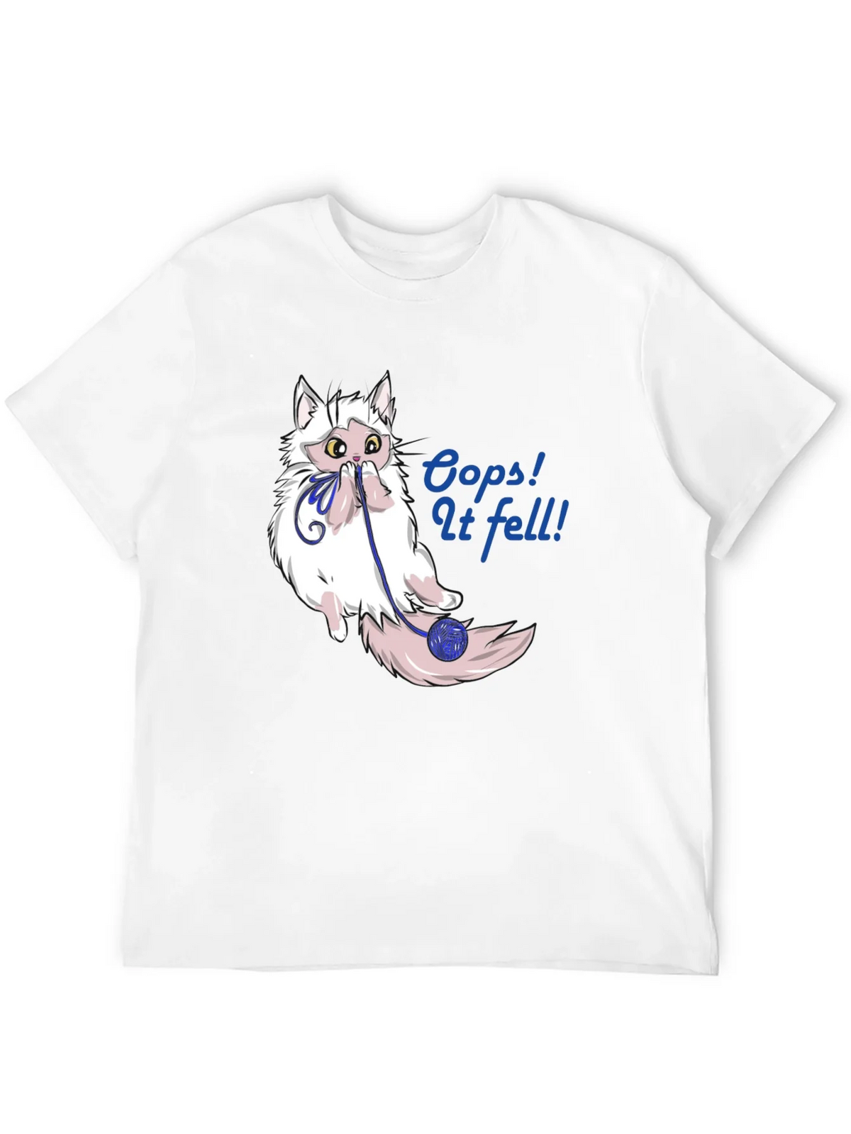 Oops! Cat Fell T-Shirt product image 11