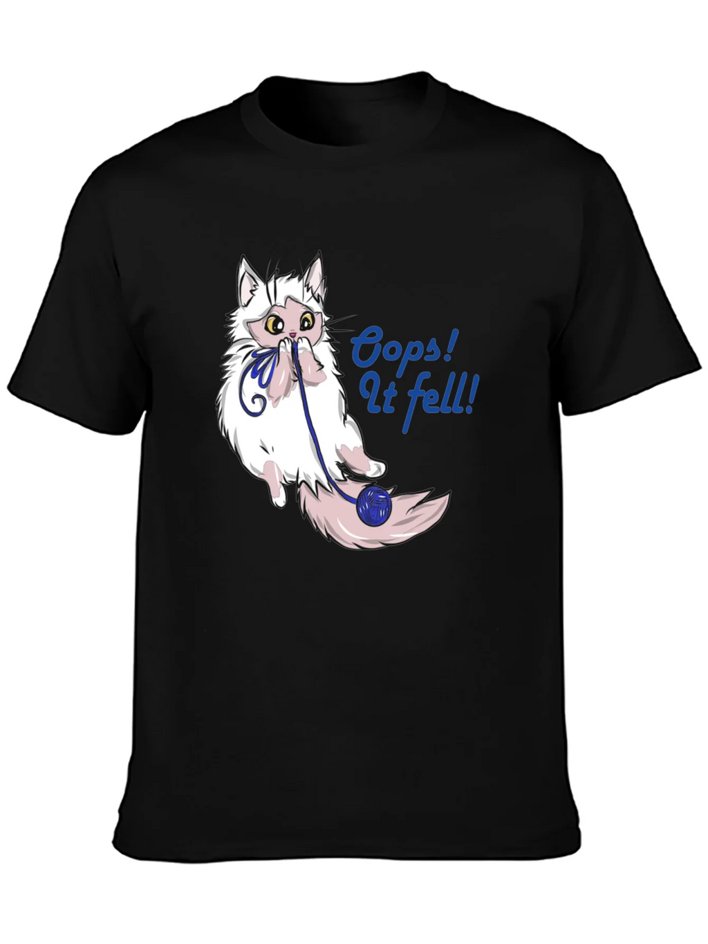 Oops! Cat Fell T-Shirt product image 3