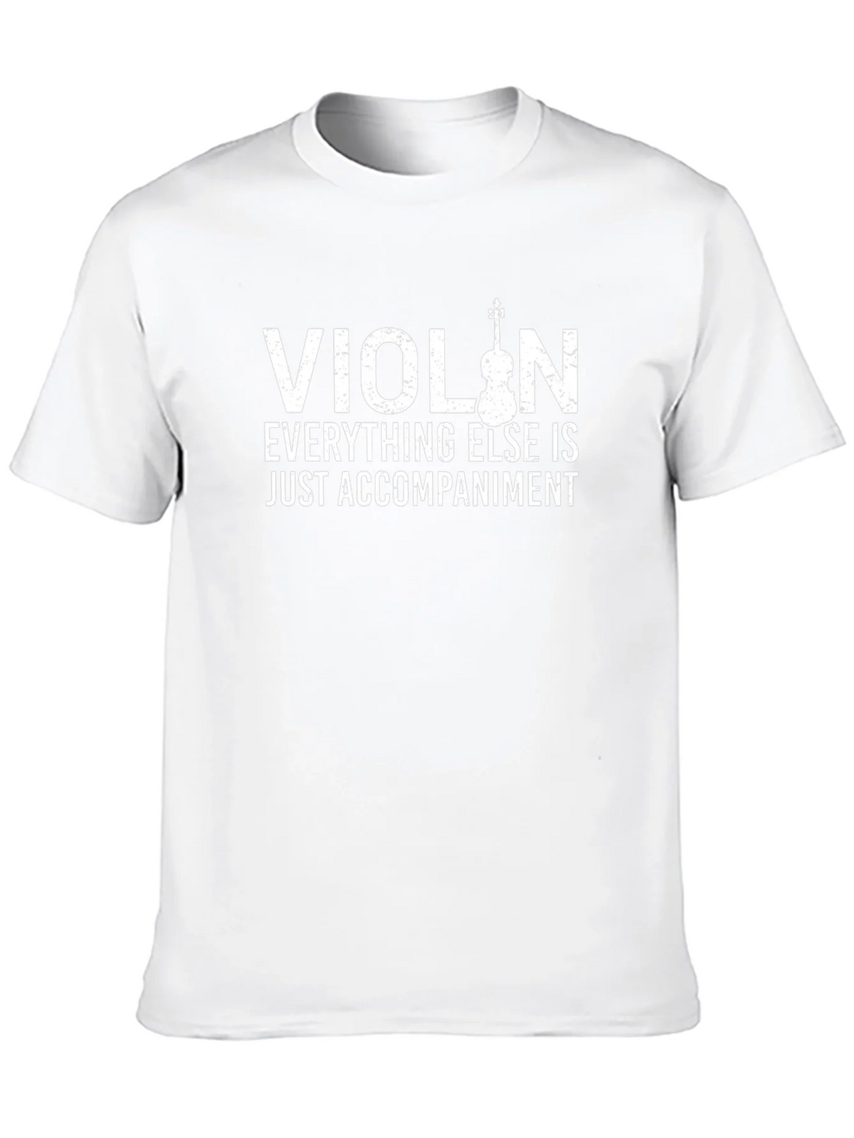 Violin Accompaniment Graphic Tee - Musicians Humor product image 9