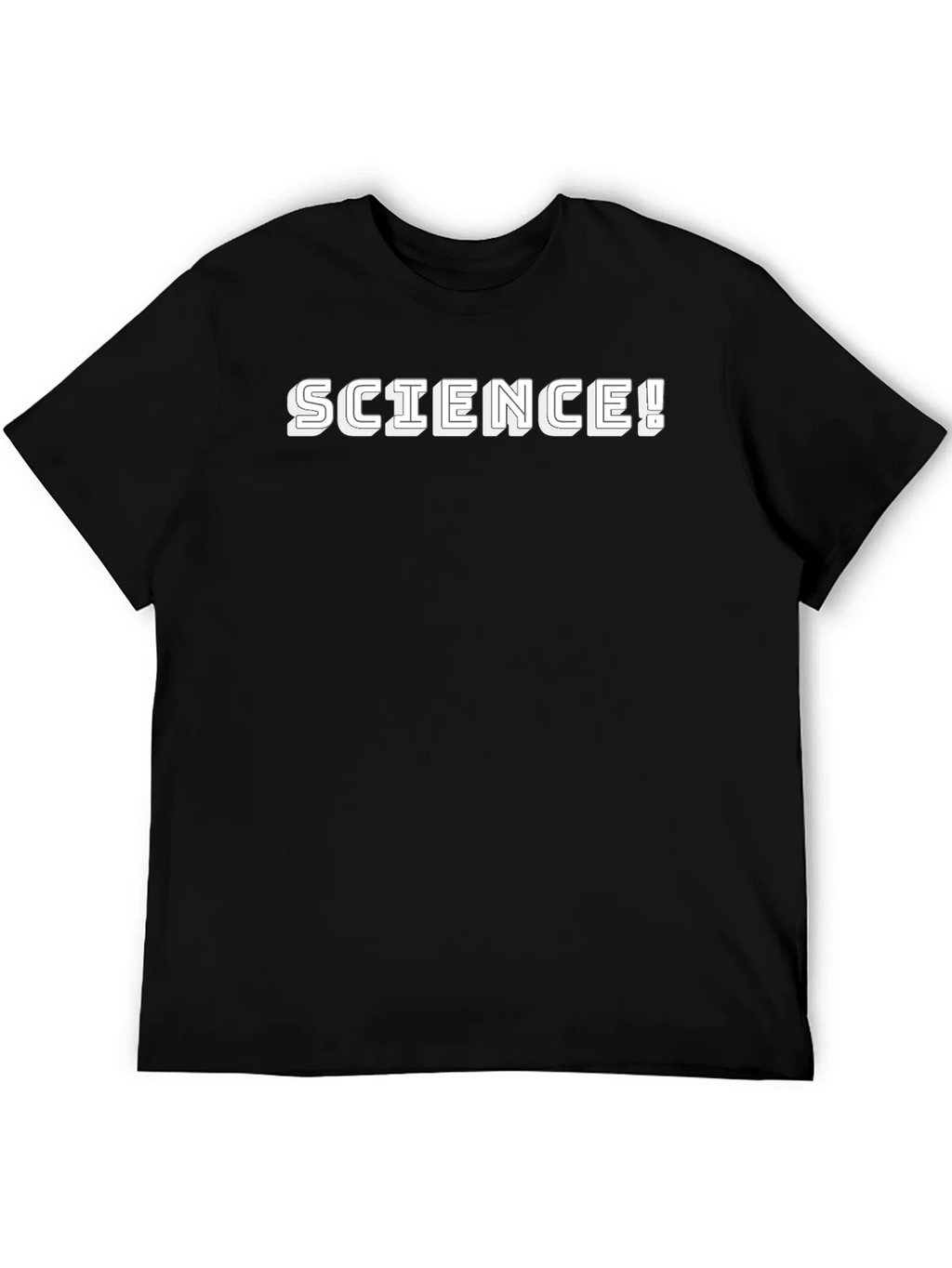 Science! Graphic T-Shirt - Black Unisex product image 5