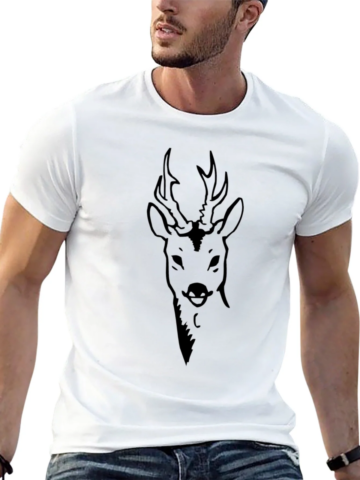 Buck Graphic Tee - Mens Black T-Shirt product image 11