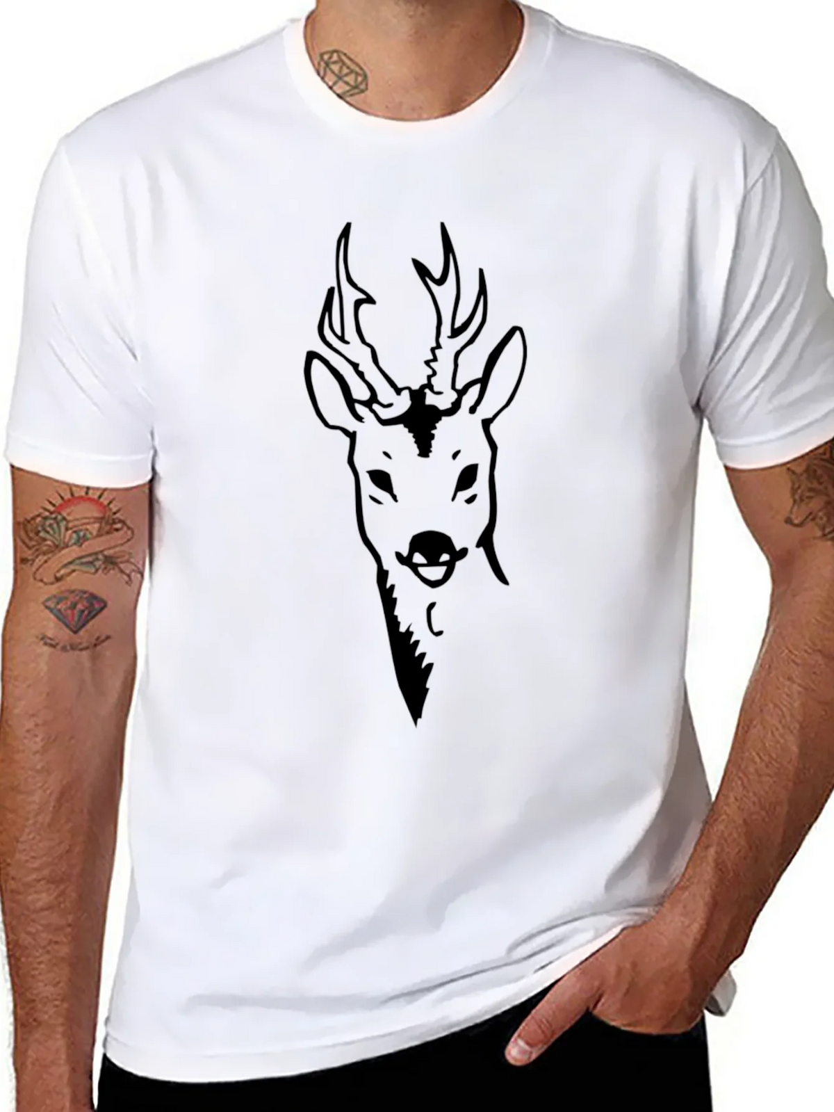 Buck Graphic Tee - Mens Black T-Shirt product image 7