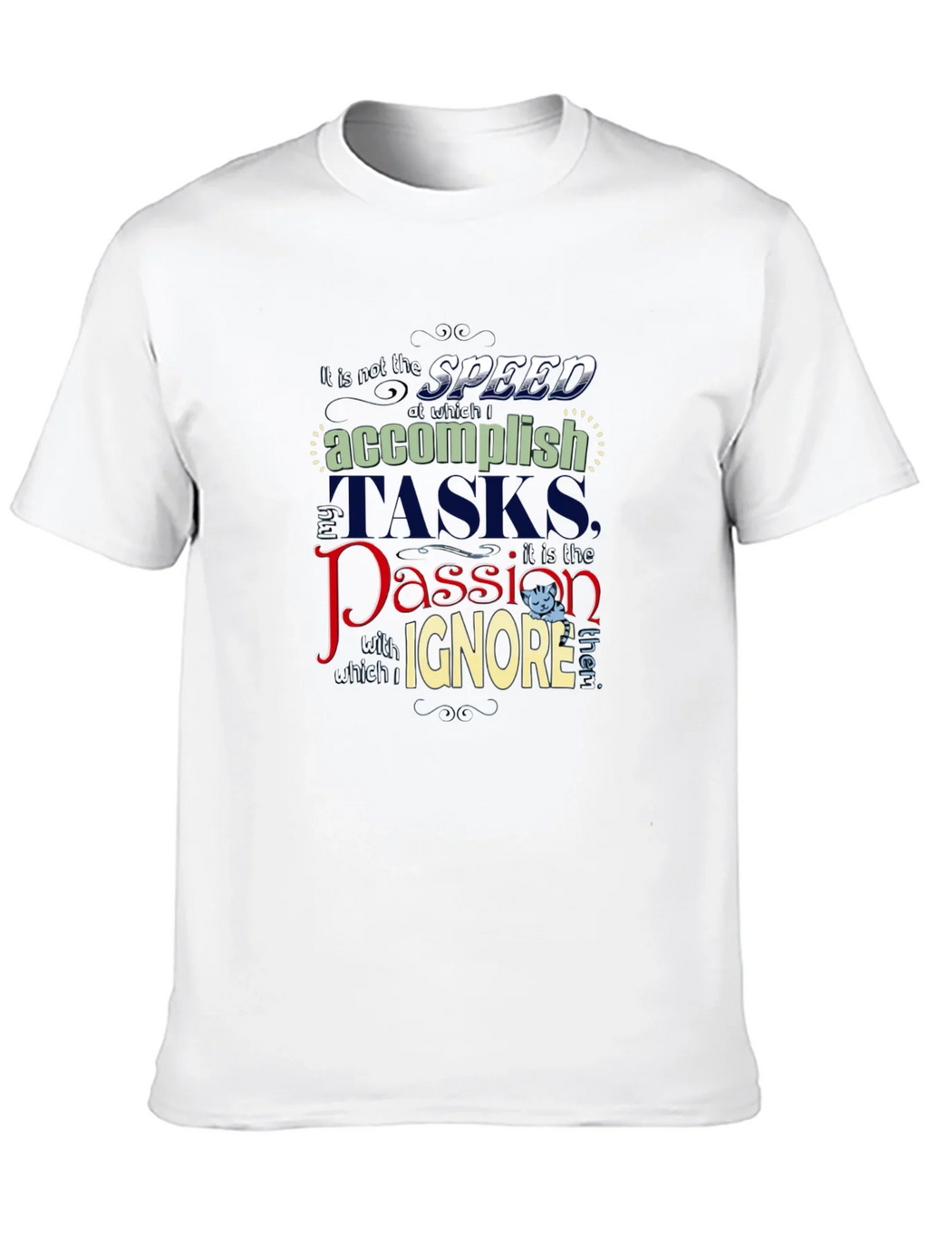 Speed Accomplish Graphic Tee - Black T-Shirt product image 9