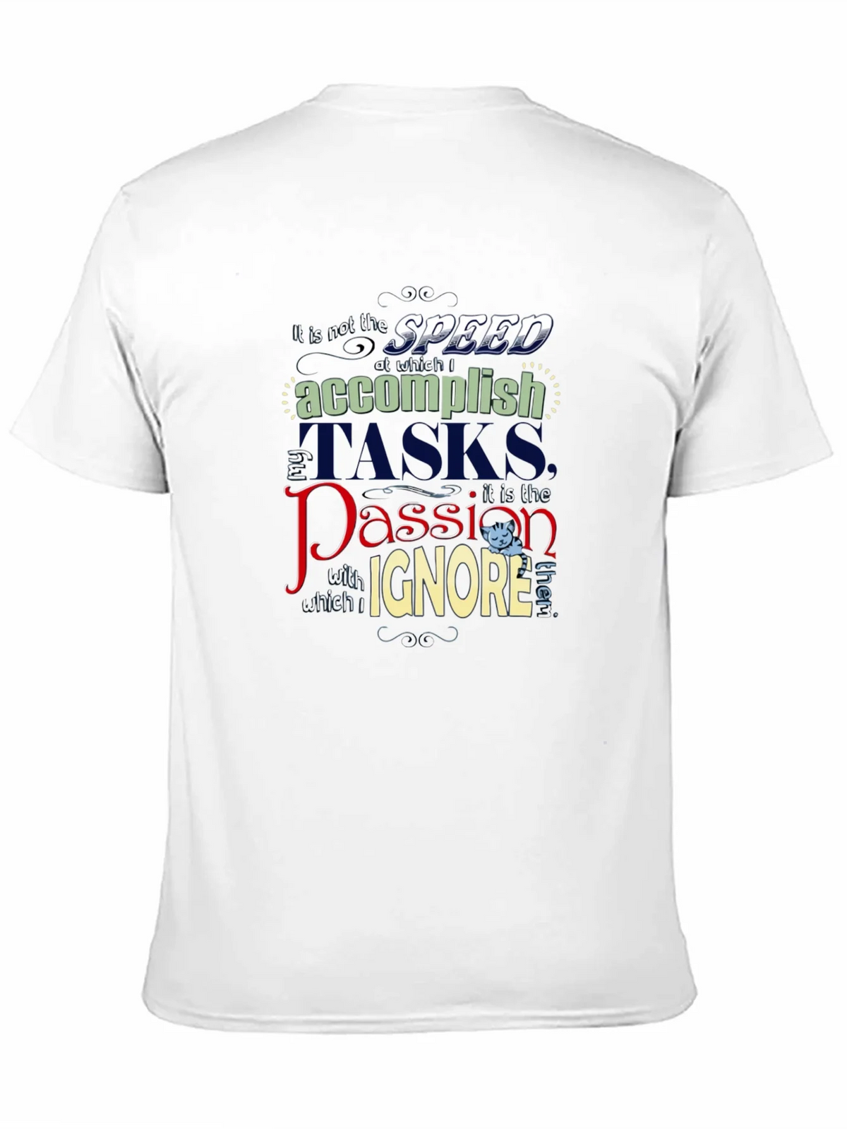 Speed Accomplish Graphic Tee - Black T-Shirt product image 10