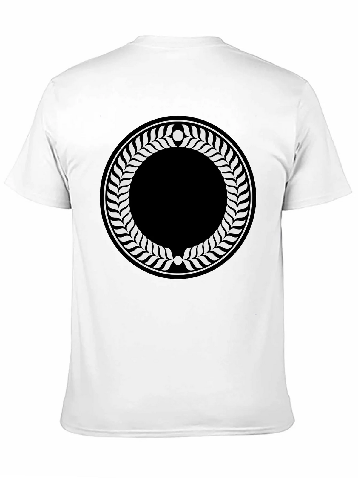 Laurel Wreath Graphic Black T-Shirt product image 10