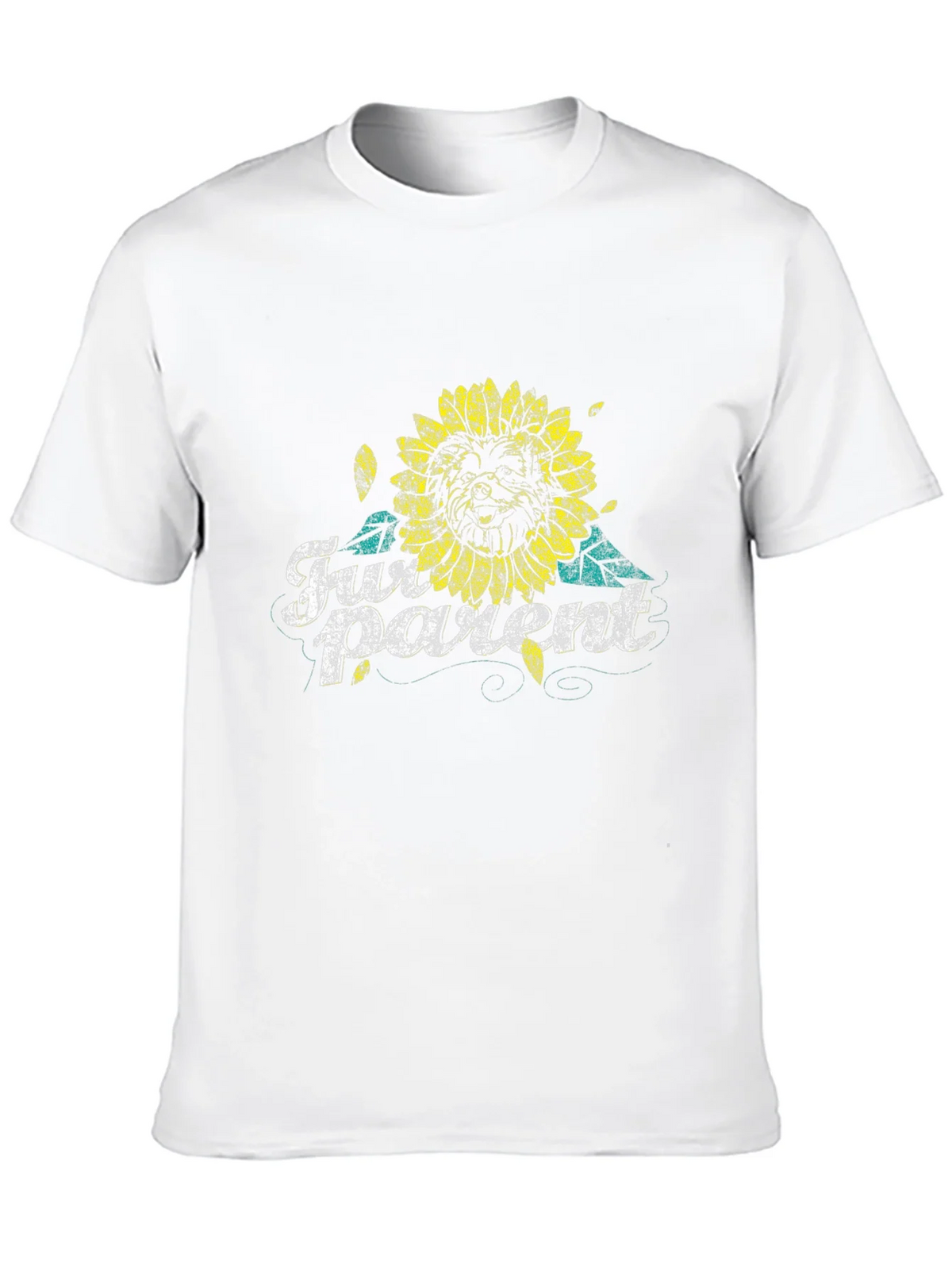 Fur Parent Sunflower Graphic Tee - Black product image 9