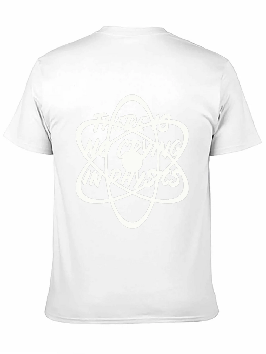 Theres No Crying in Physics T-Shirt - Black Graphic Tee product image 4