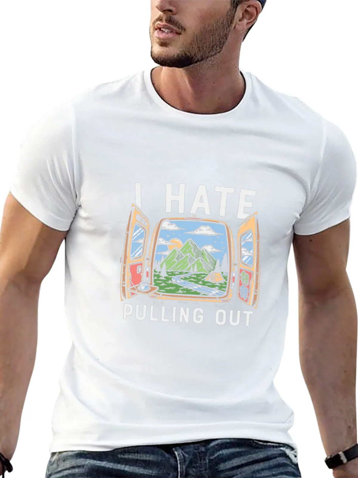 I Hate Pulling Out Camping T-Shirt product image 7