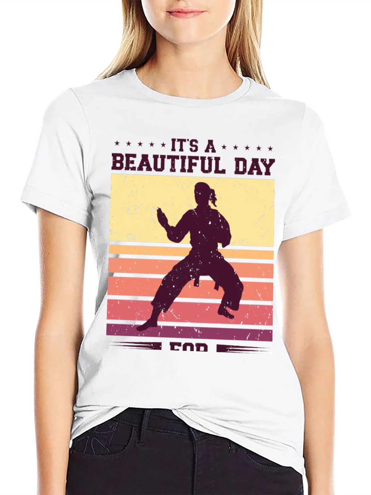 Its A Beautiful Day for Karate Graphic Tee product image 8