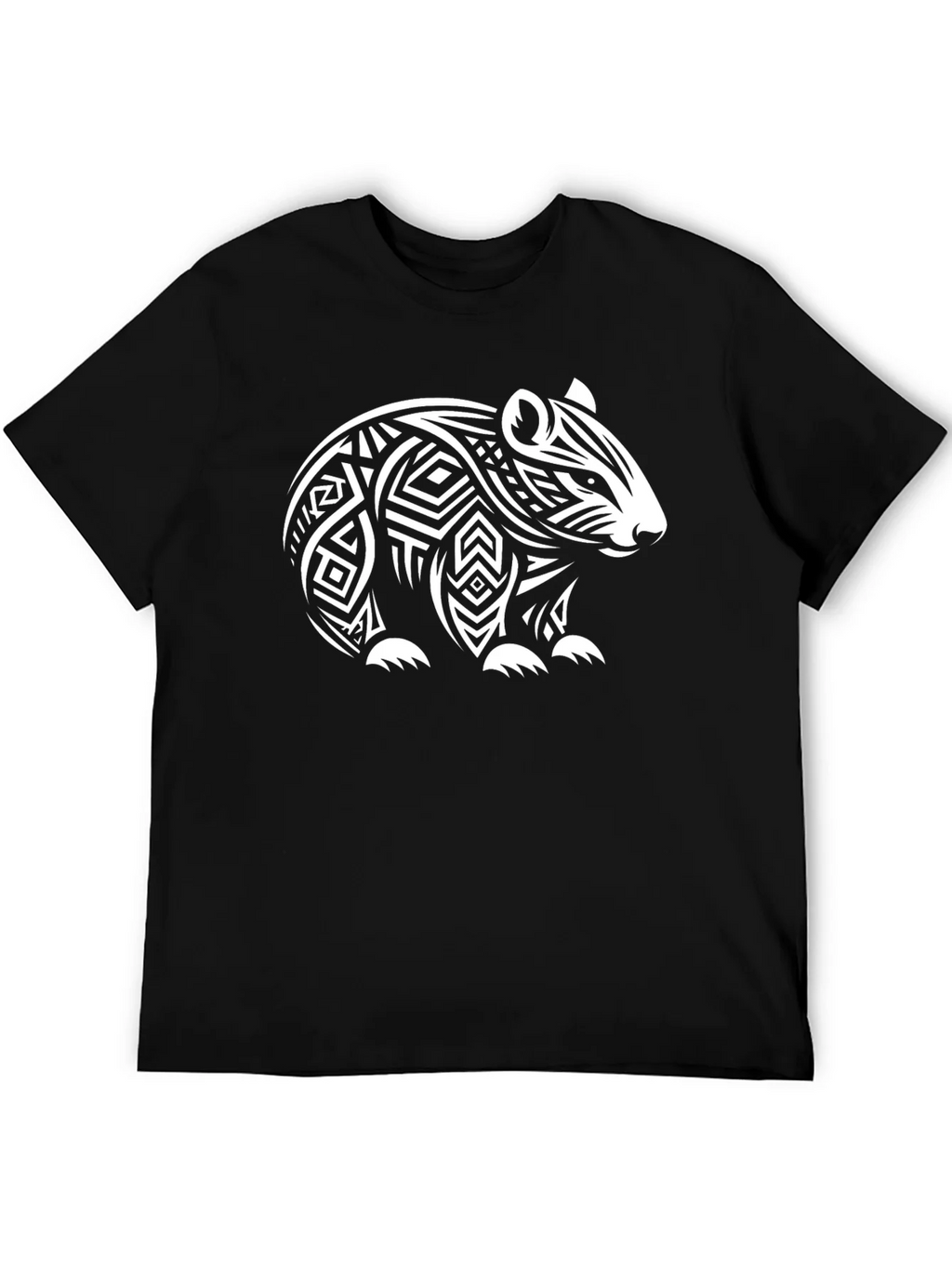 Tribal Wombat Black Tee product image 5