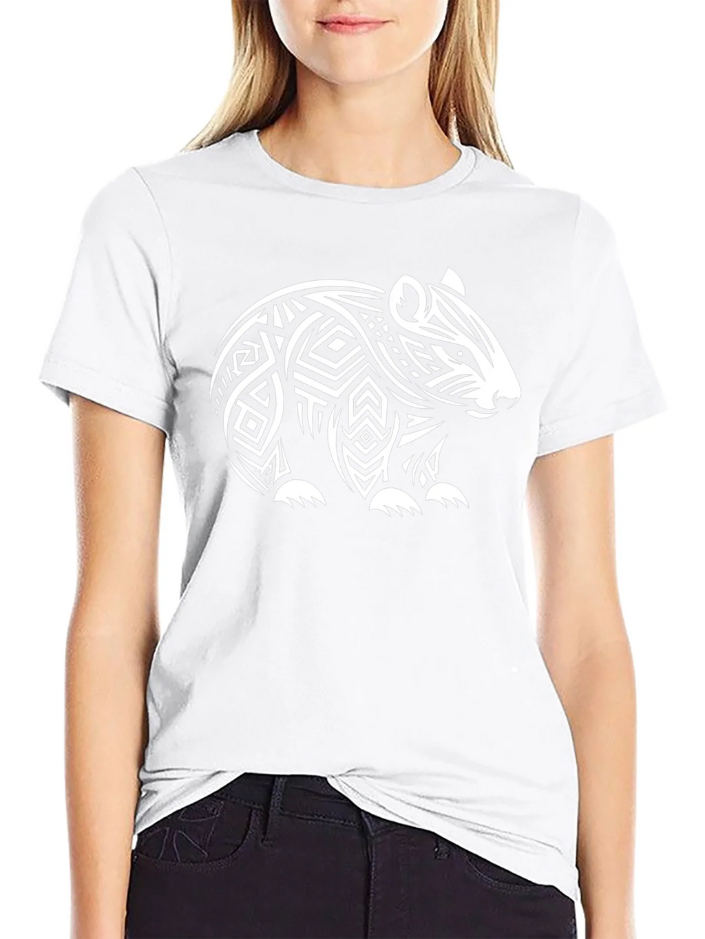 Tribal Wombat Black Tee product image 8
