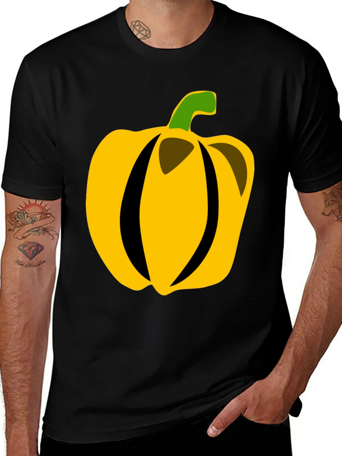 Pumpkin Graphic Tee - Halloween Ready product image 1