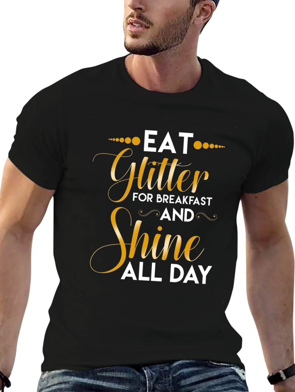 Eat Glitter and Shine T-Shirt product image 5