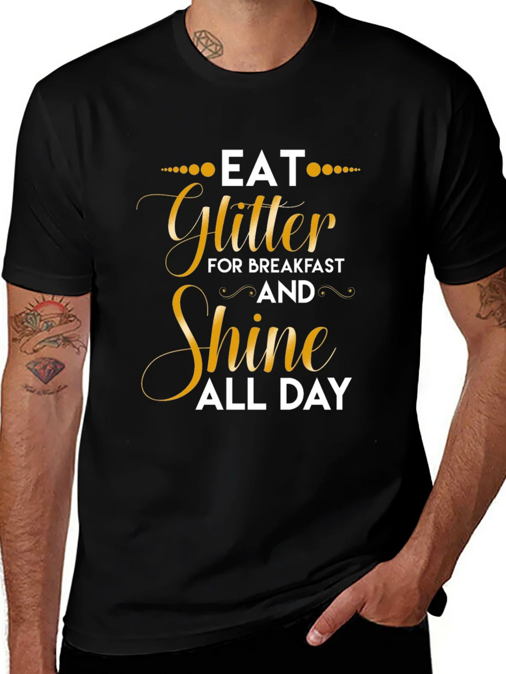 Eat Glitter and Shine T-Shirt product image 1