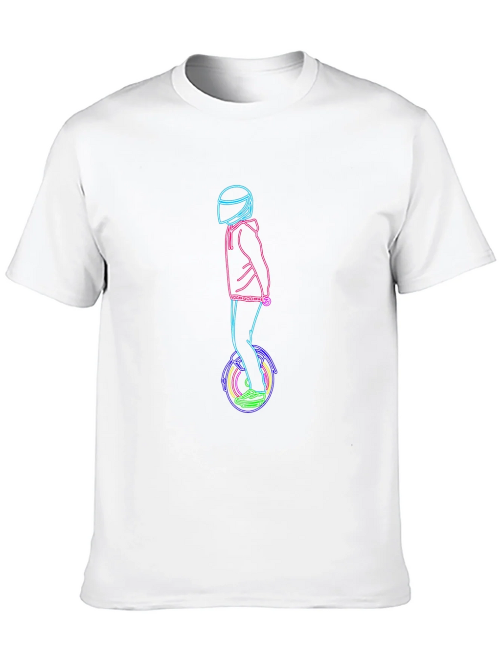 Neon Rider T-Shirt - Unique Graphic Tee product image 9