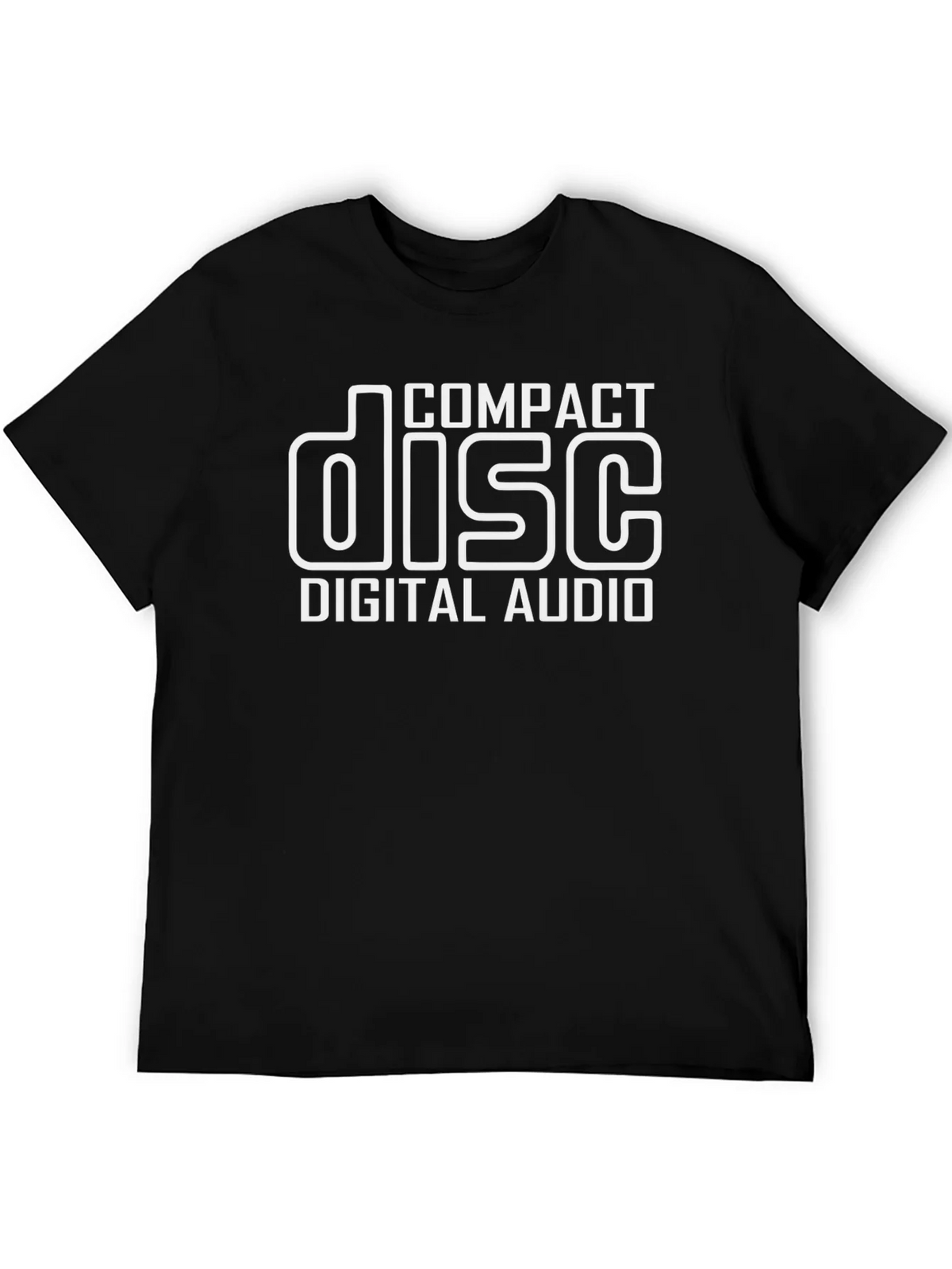 Compact Disc Digital Audio T-Shirt - Retro Music Tee product image 2