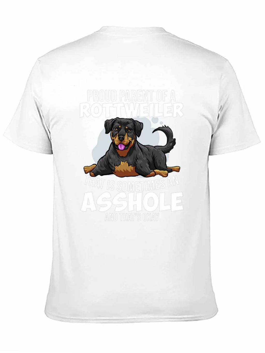 Proud Rottweiler Parent Graphic Tee - Black product image 10