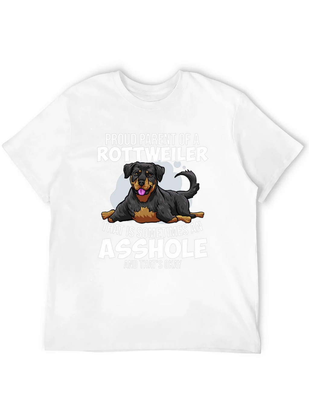 Proud Rottweiler Parent Graphic Tee - Black product image 11