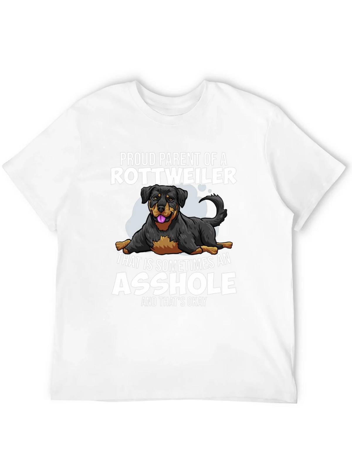 Proud Rottweiler Parent Graphic Tee - Black product image 11