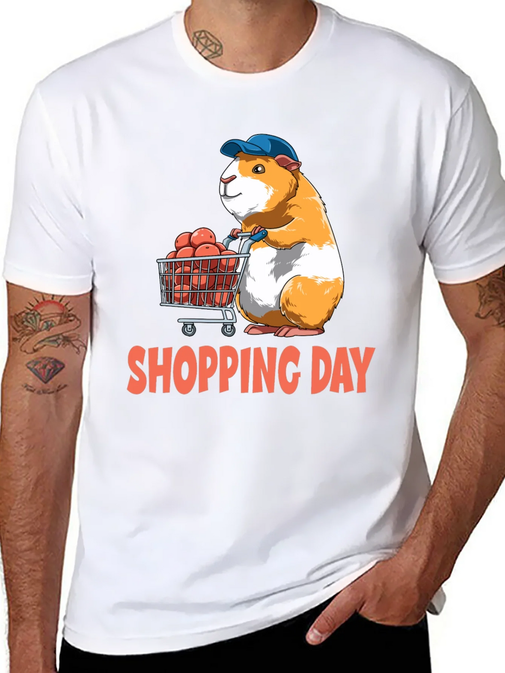 Guinea Pig Shopping Day T-Shirt product image 7