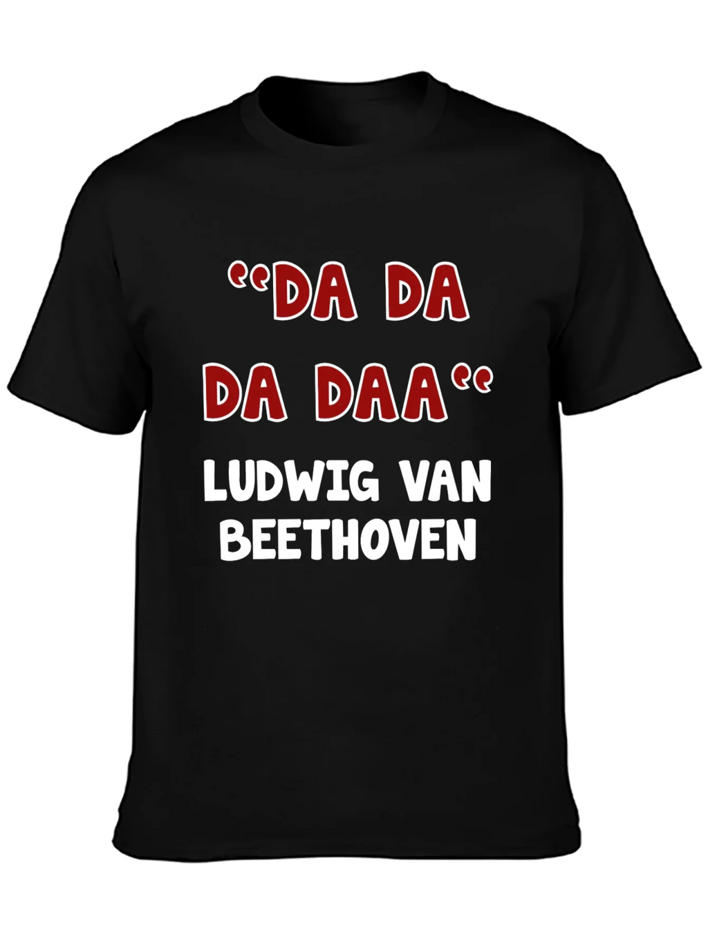Ludwig van Beethoven Da Da Daa T-Shirt product image 3