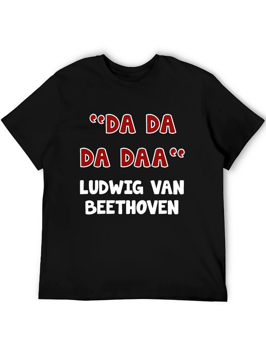 Ludwig van Beethoven Da Da Daa T-Shirt product image 5