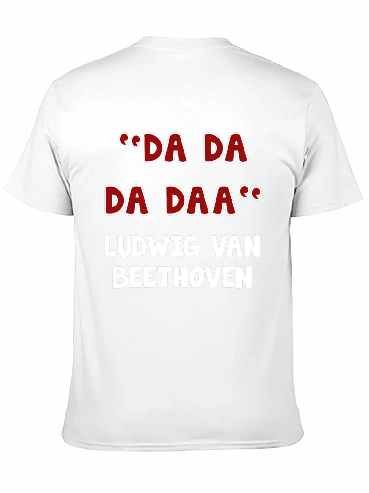 Ludwig van Beethoven Da Da Daa T-Shirt product image 10