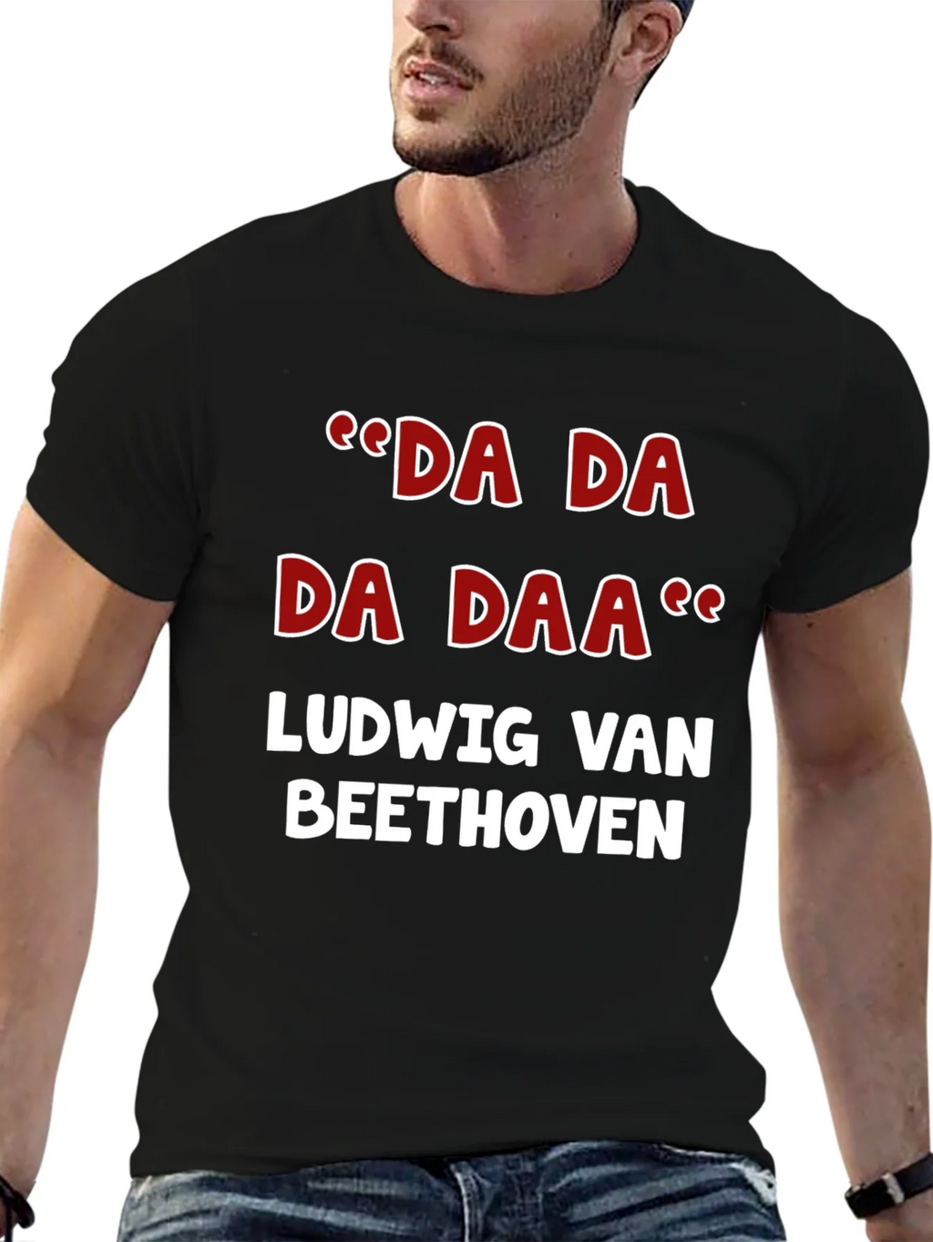Ludwig van Beethoven Da Da Daa T-Shirt product image 6