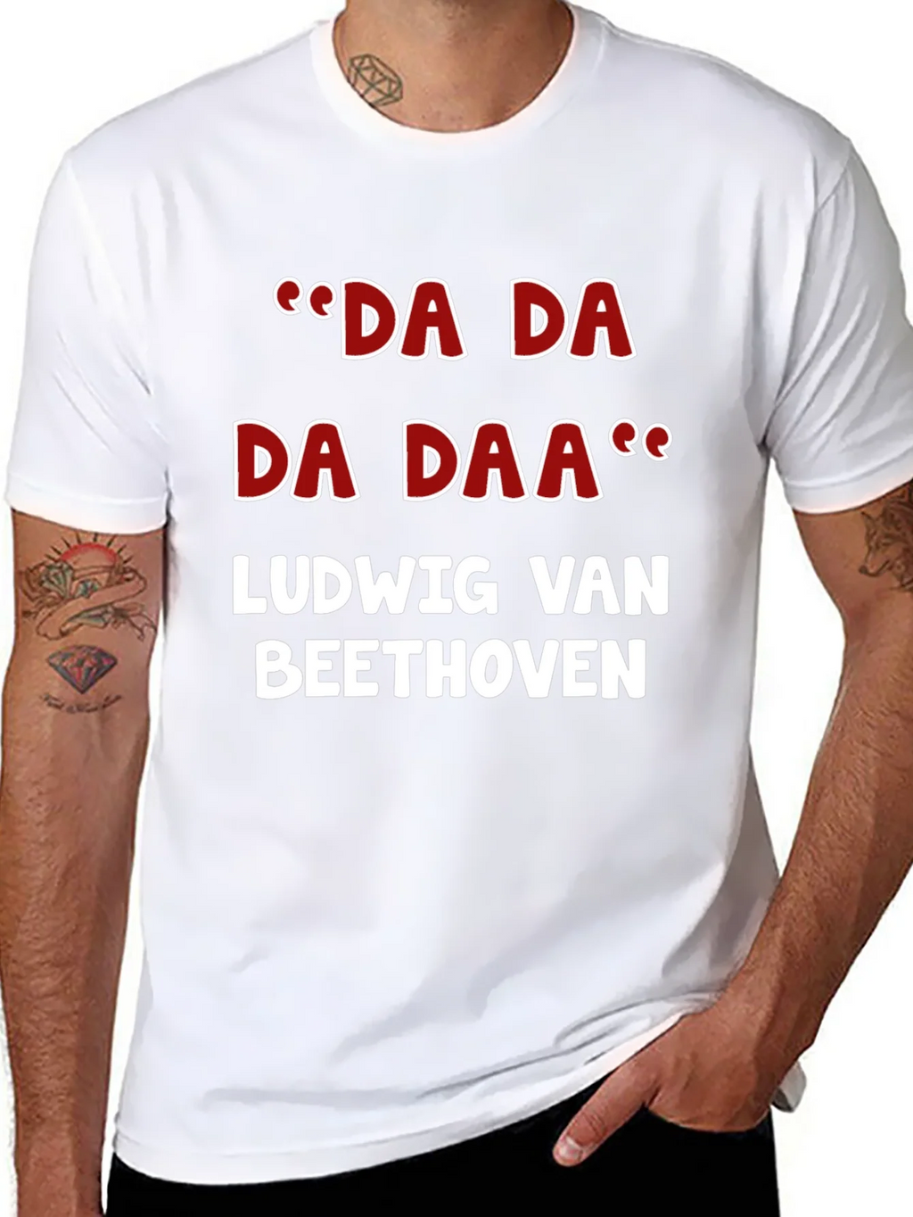 Ludwig van Beethoven Da Da Daa T-Shirt product image 7