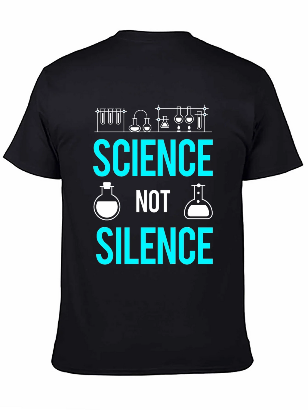 Science Not Silence T-Shirt - Support product image 4