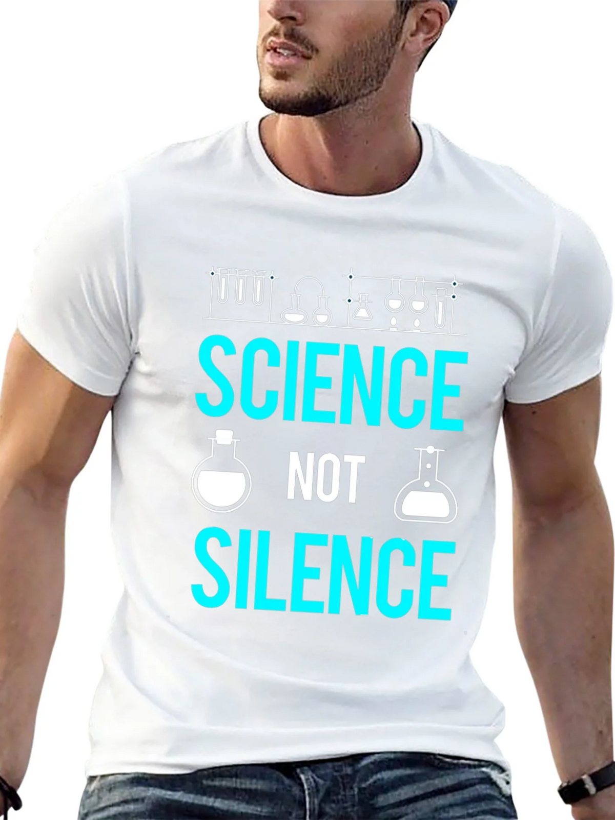 Science Not Silence T-Shirt - Support product image 12