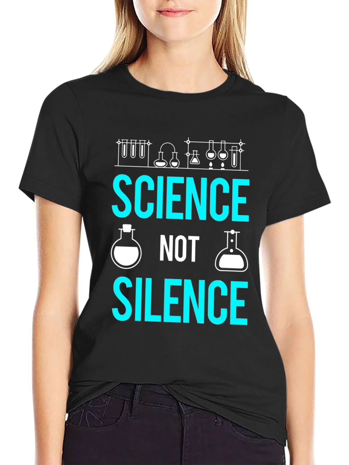 Science Not Silence T-Shirt - Support product image 2