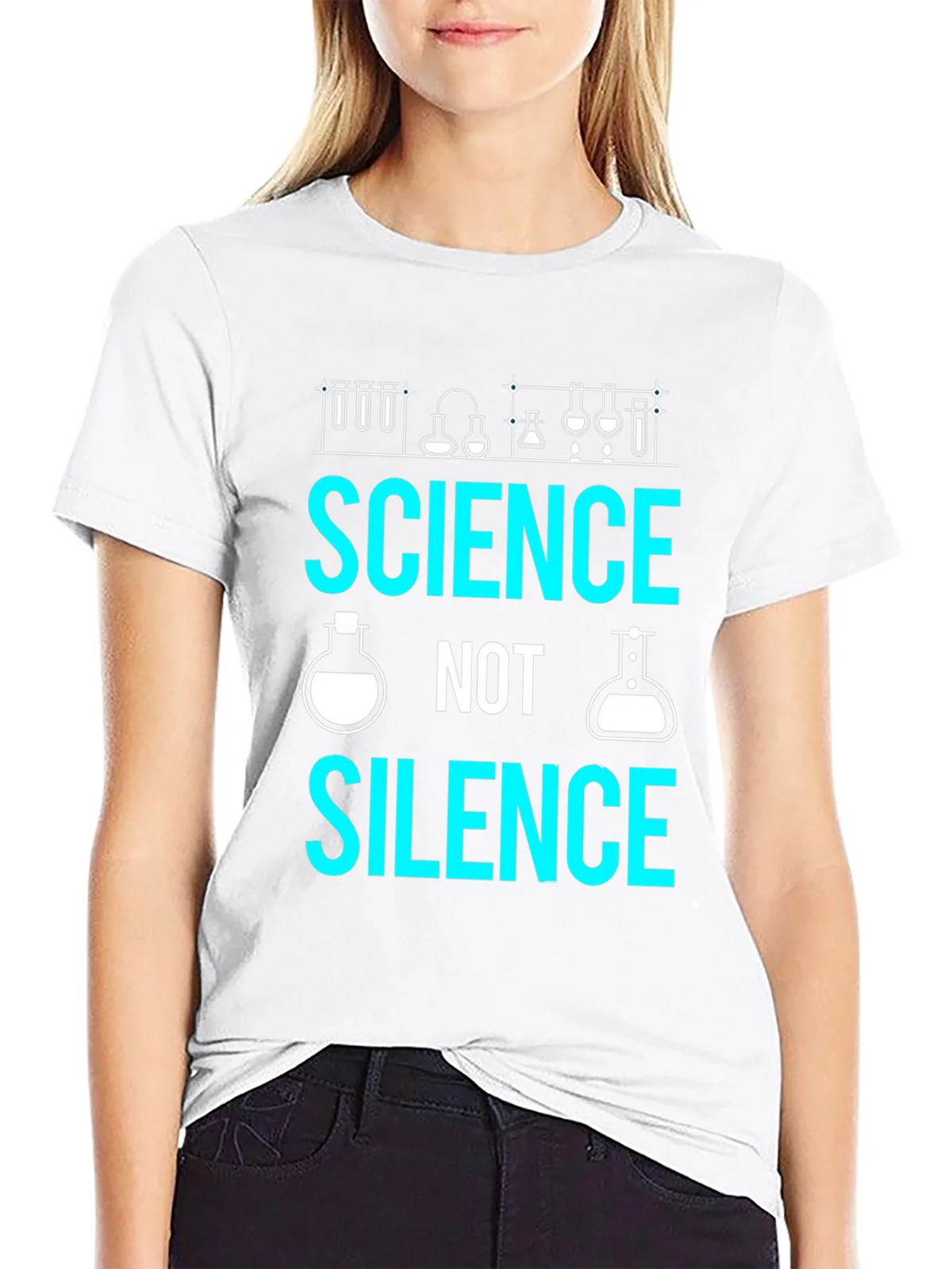 Science Not Silence T-Shirt - Support product image 8