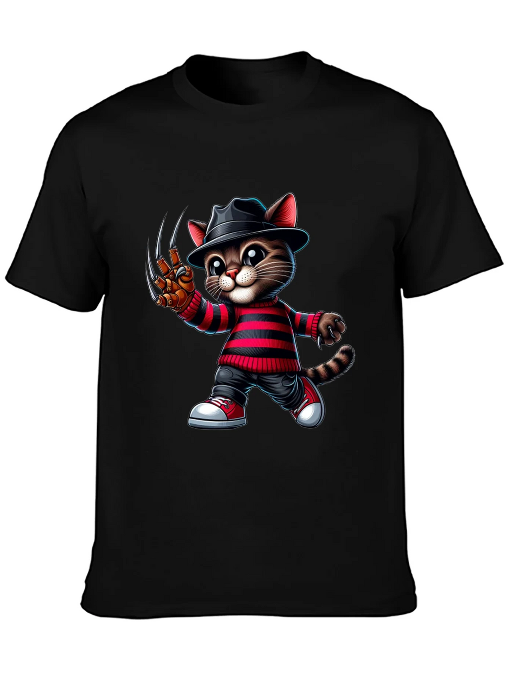 Krueger Cat Graphic T-Shirt product image 3