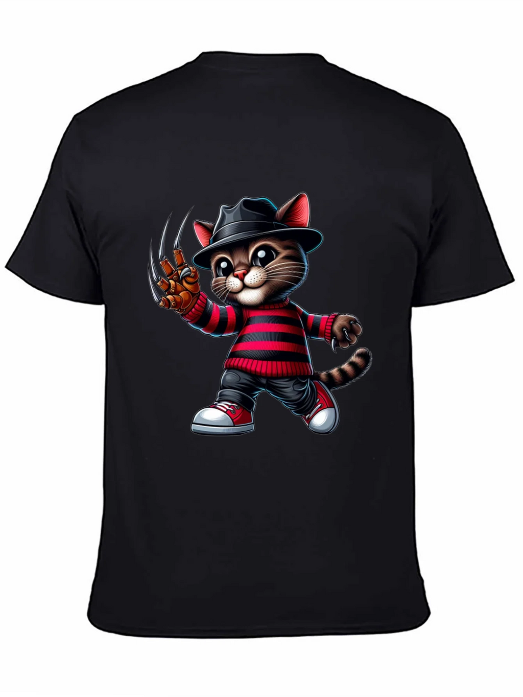 Krueger Cat Graphic T-Shirt product image 4