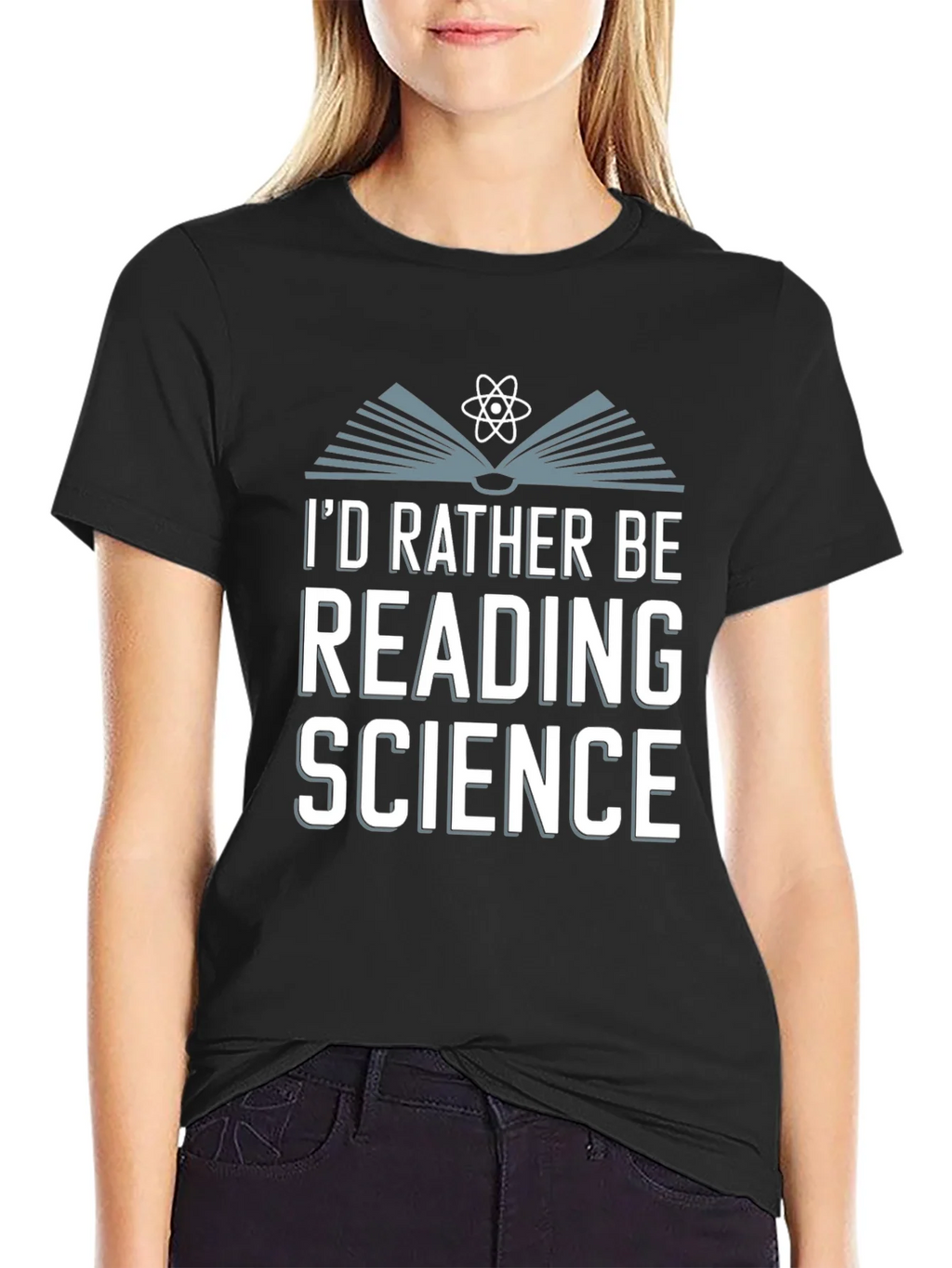 Science Reading T-Shirt - Nerd Apparel product image 2