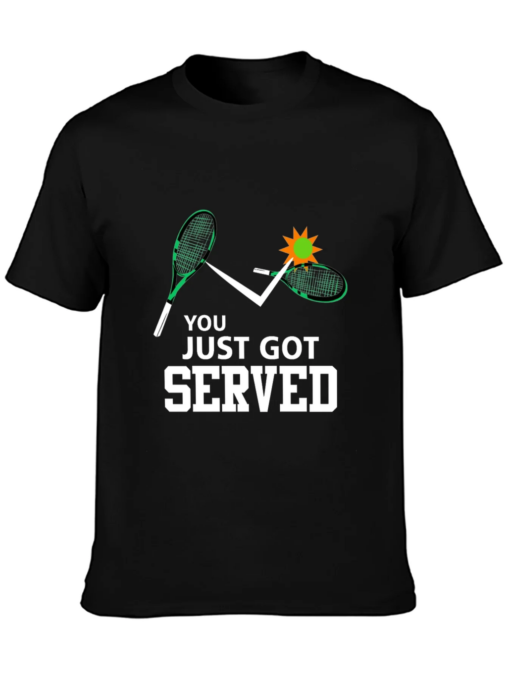 You Just Got Served Tennis Graphic Tee product image 3