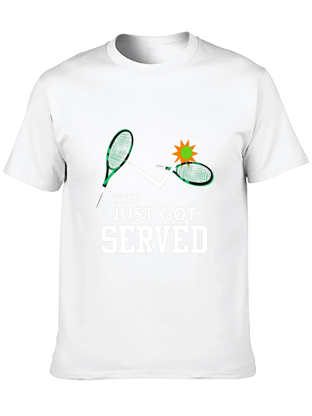 You Just Got Served Tennis Graphic Tee product image 9