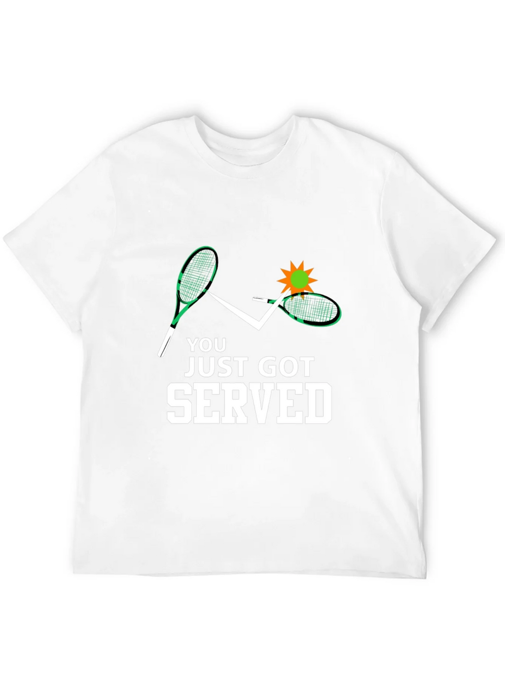 You Just Got Served Tennis Graphic Tee product image 11