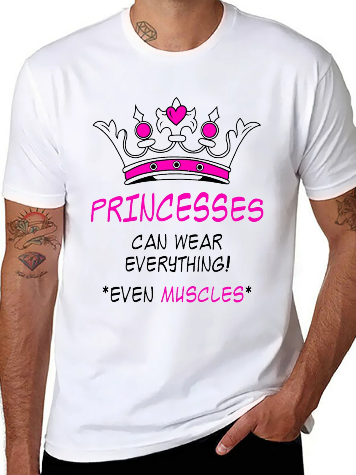 Princesses Can Wear Everything! T-Shirt product image 2