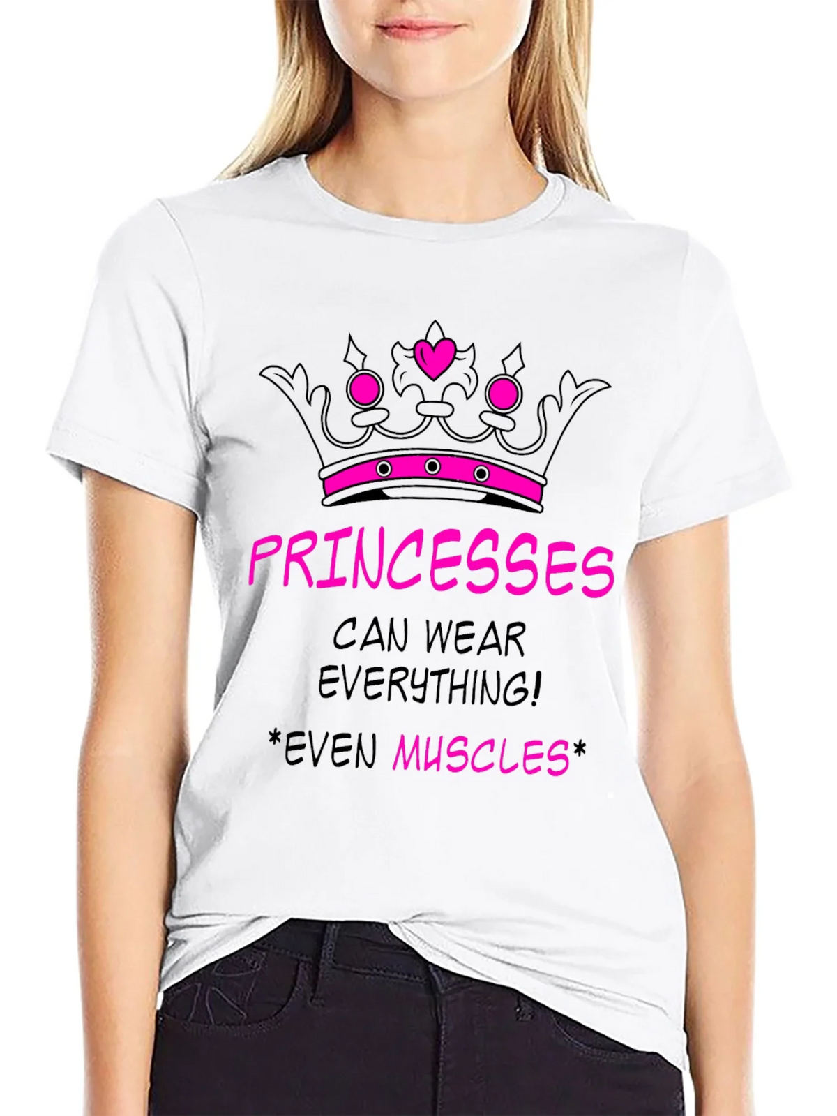 Princesses Can Wear Everything! T-Shirt product image 3