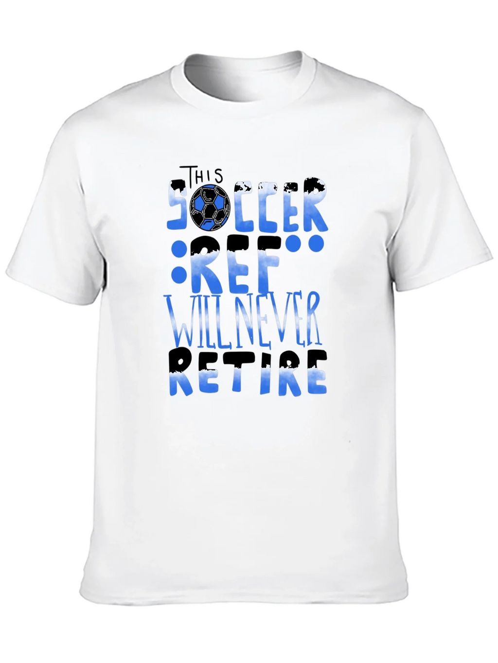 Soccer Ref T-Shirt - Will Never Retire product image 4