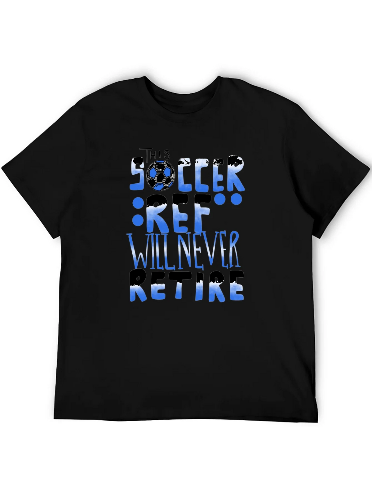 Soccer Ref T-Shirt - Will Never Retire product image 3