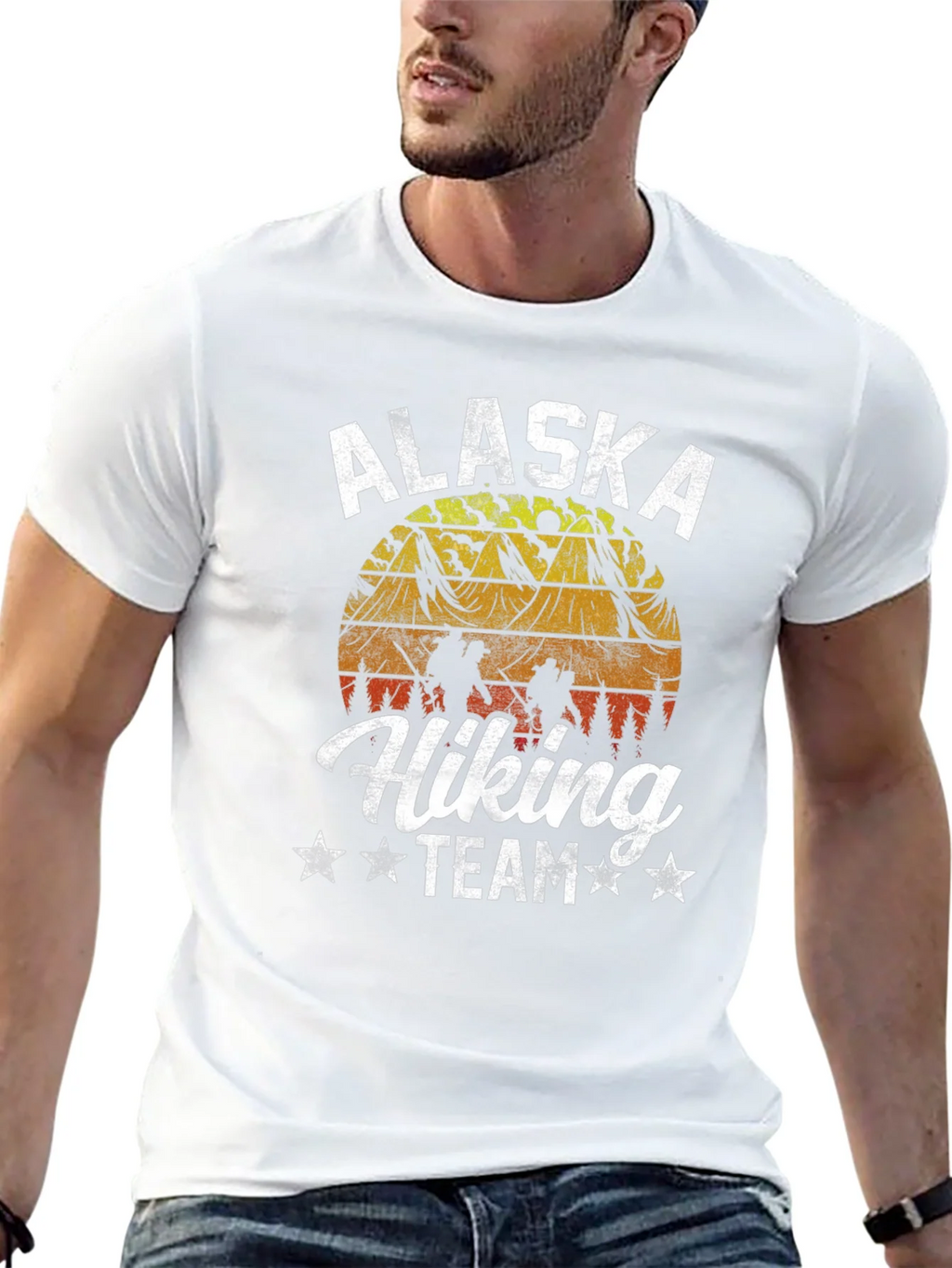 Alaska Hiking Team T-Shirt - Outdoor Adventure Tee product image 5