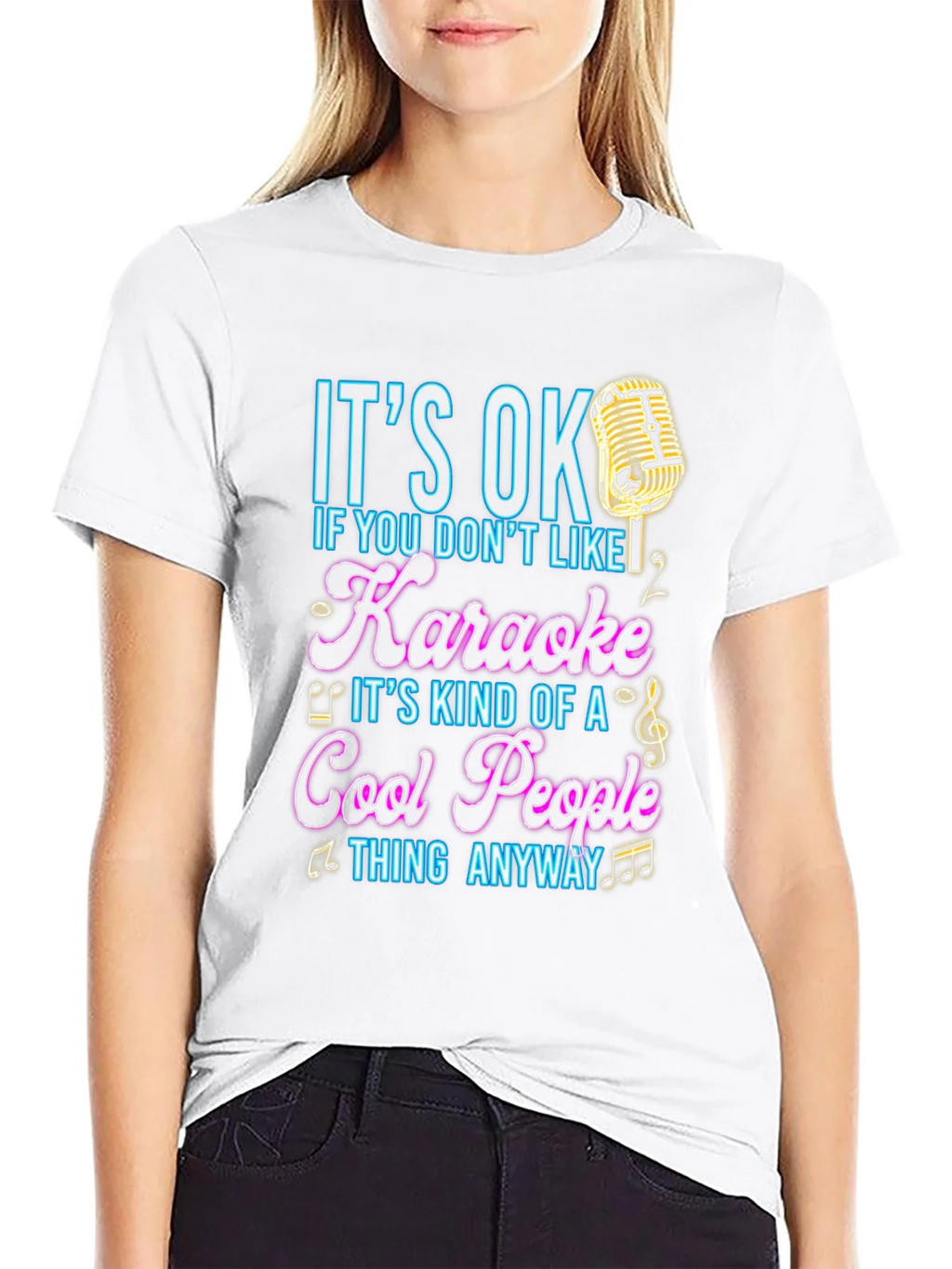 Karaoke Lover T-Shirt - Its OK If You Dont Like product image 8