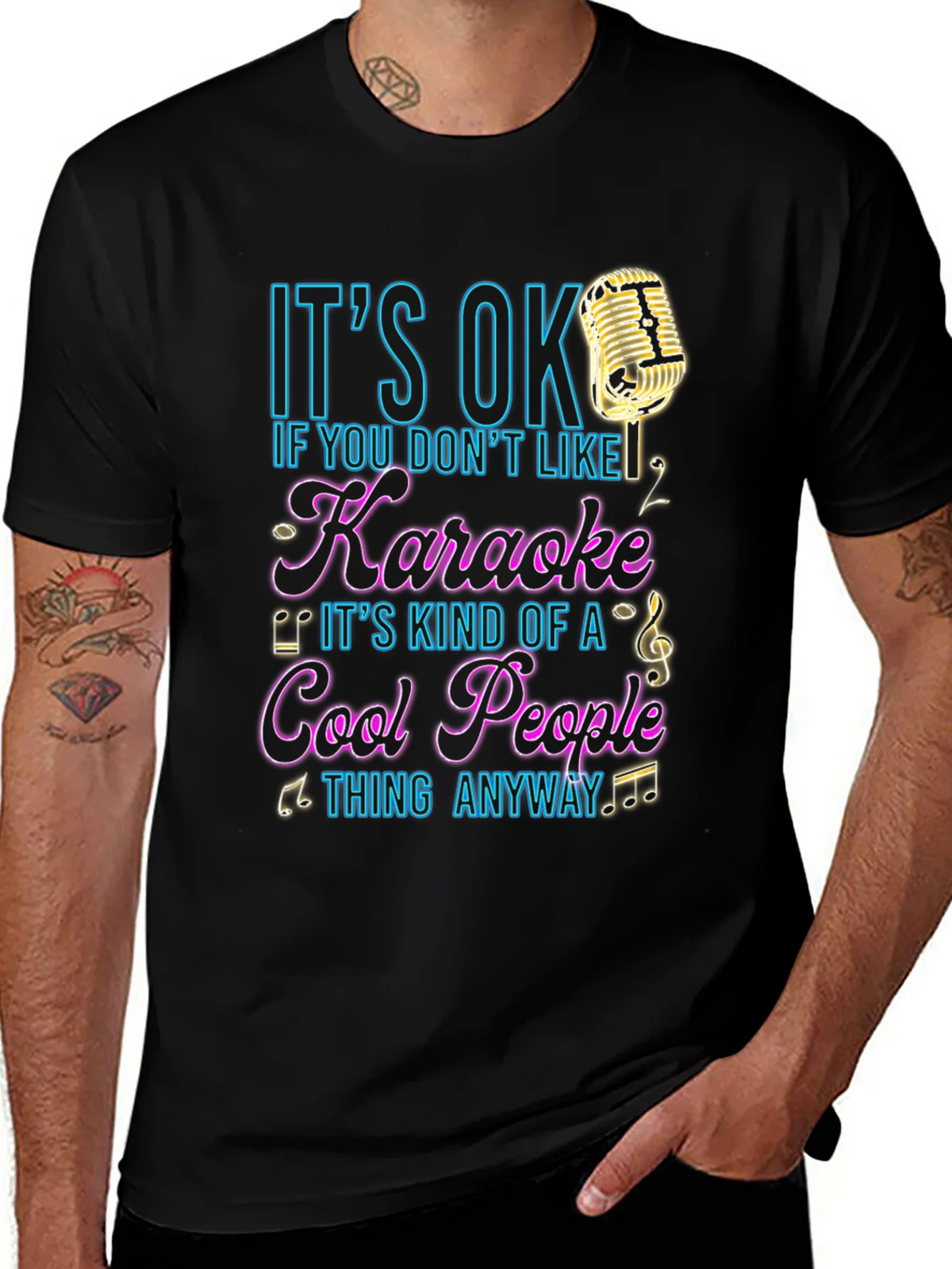 Karaoke Lover T-Shirt - Its OK If You Dont Like product image 1