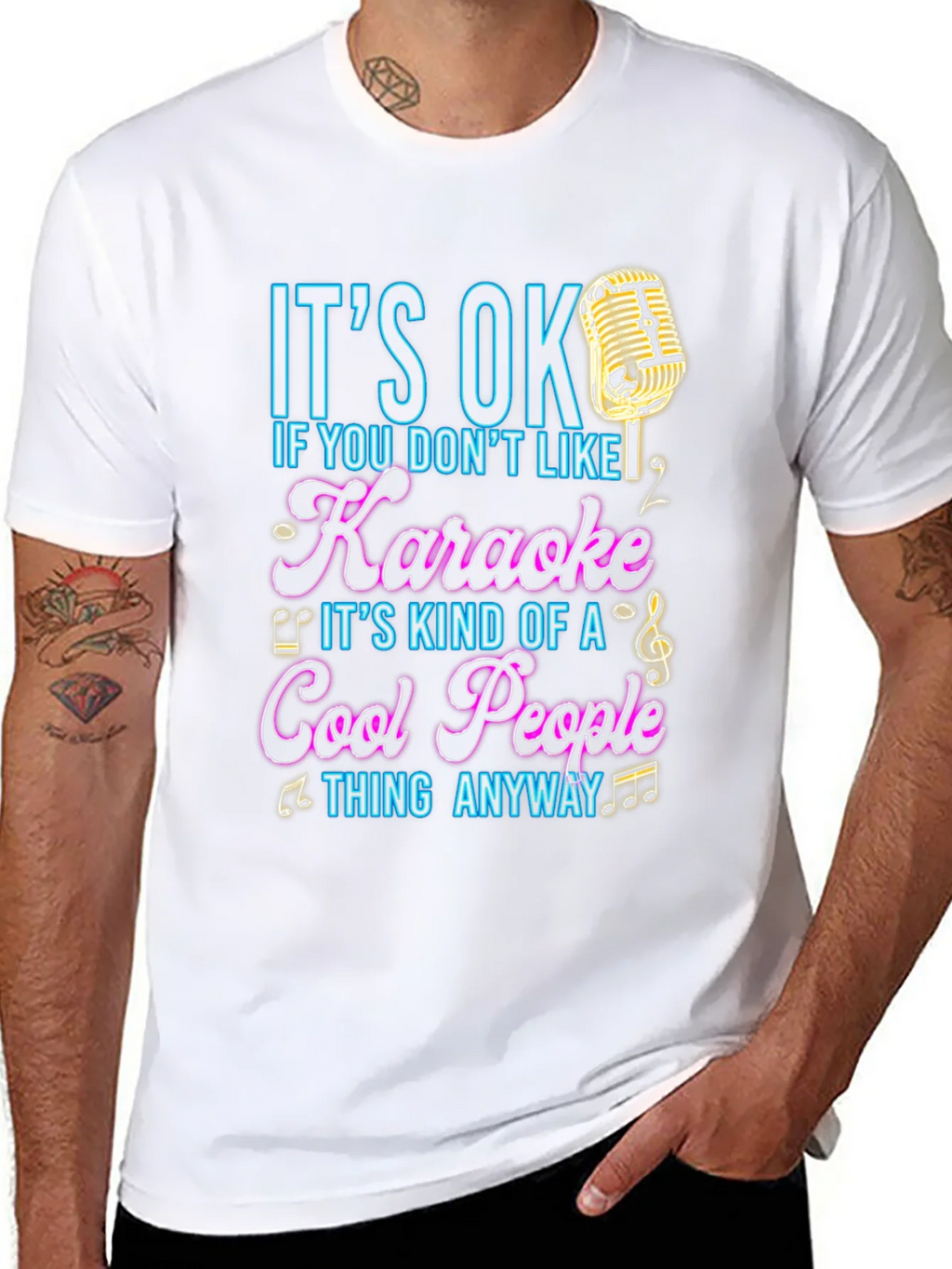 Karaoke Lover T-Shirt - Its OK If You Dont Like product image 7