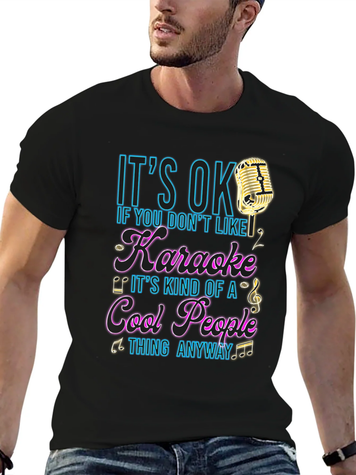 Karaoke Lover T-Shirt - Its OK If You Dont Like product image 6